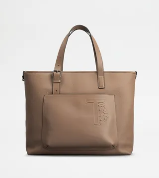 Tod's Shopping Bag in Leather Medium