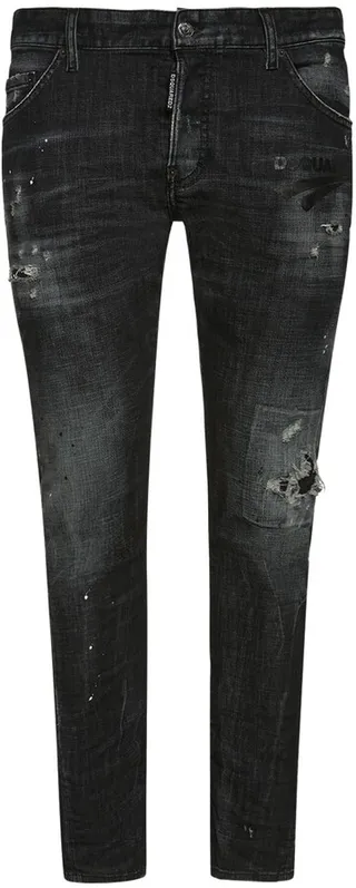 16.5cm Sexy Twist cotton denim jeans