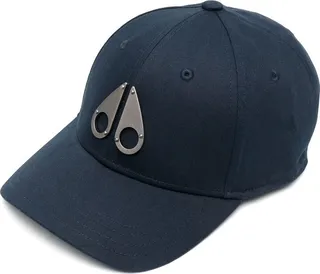 Logo-Plaque Cotton Cap