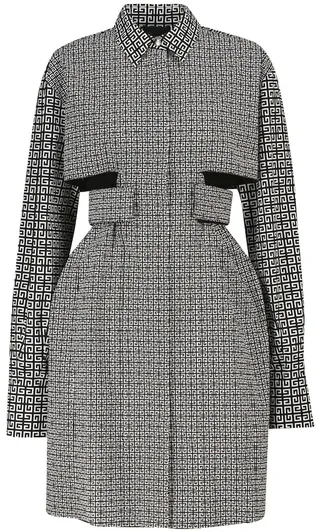 Printed cotton dress