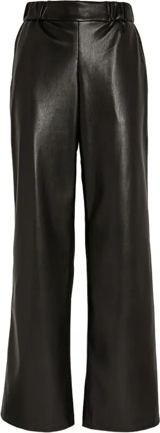 Anine Bing Faux Leather Koa Trousers