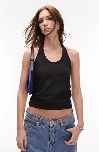Knit Halter Top