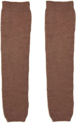 Fingerless Knit Gloves