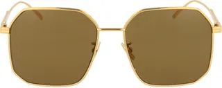 Bottega Veneta Eyewear Square Frame Sunglasses