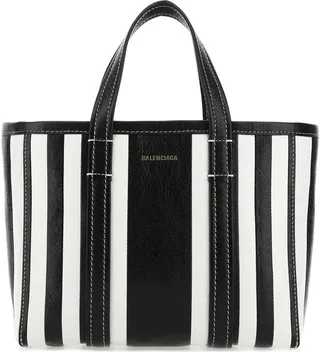 Balenciaga Barbes East-West Small Shopper Tote Bag