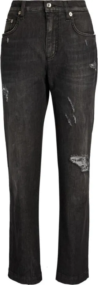 Dolce & Gabbana Distressed Boyfriend Jeans