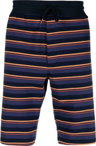 Striped Drawstring Lounge Shorts