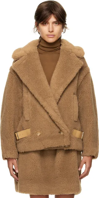 Max Mara Tan Rosita Coat