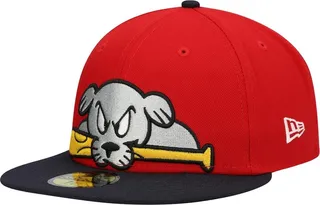 Men's New Era Red Portland Sea Dogs Authentic Collection Team Alternate 59FIFTY Fitted Hat