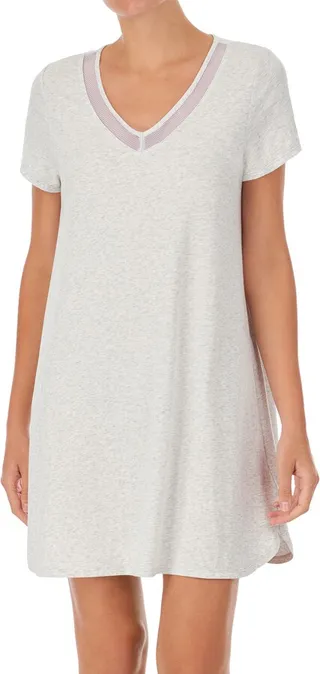 Mesh Trim Nightgown