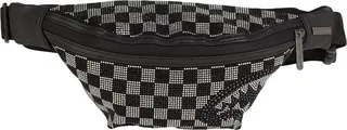 Trinity Checkered Crossbody Bum Bag Black