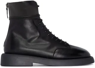 Lace-Up Ankle Boots