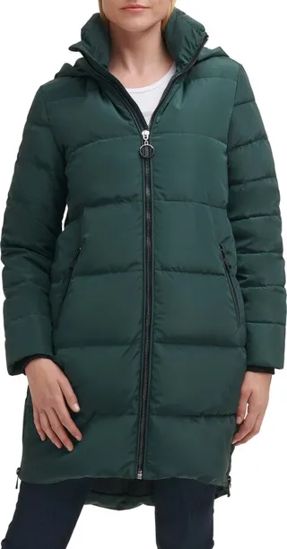 Water Resistant Down Blend Puffer Jacket