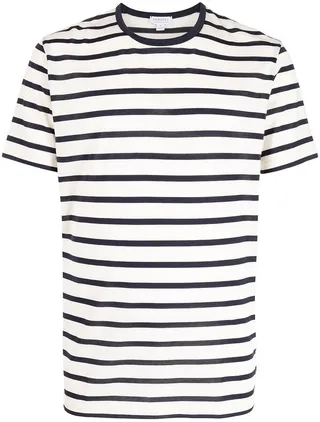 striped crew-neck T-shirt