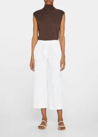 Terena Cropped Wide-Leg Pants