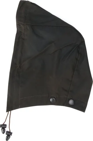 BARBOUR- Classic Sylkoil Waxed Cotton Hood