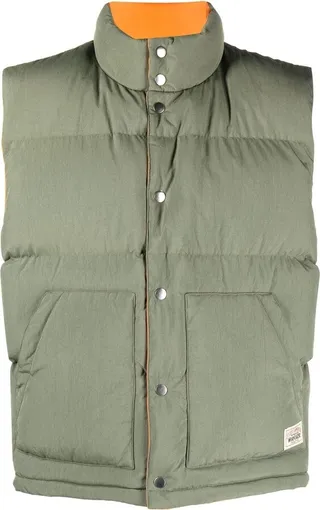 High-Neck Padded Gilet