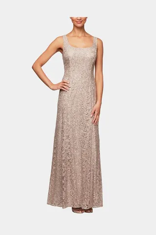 Long A-Line Jacket Dress