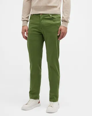 Men's Cashmere Stretch 5-Pocket Pants