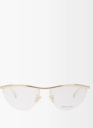 Rimless Metal Glasses