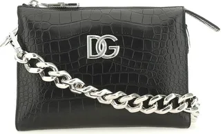 Dolce & Gabbana Logo Plaque Medium Tris Bag