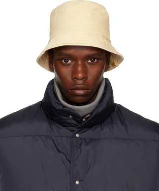 visvim Yellow Dome Bucket Hat