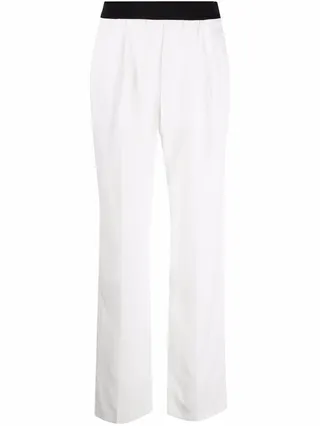 Straight-Leg Trousers
