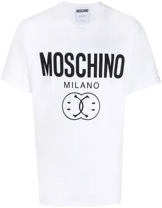 logo print cotton T-shirt