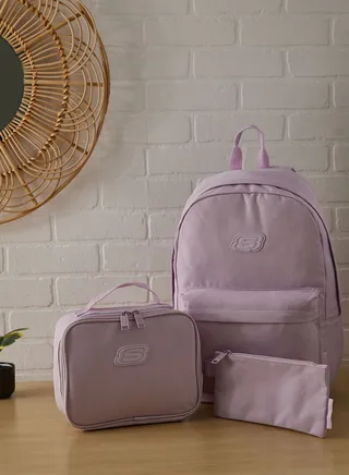 BTS Lunch Bag + Pencil Case + Backpack Set