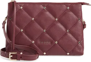 Parrker Quilted Studded Mini Crossbody