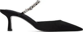 Alexander Wang Black Delphine 65 Mules