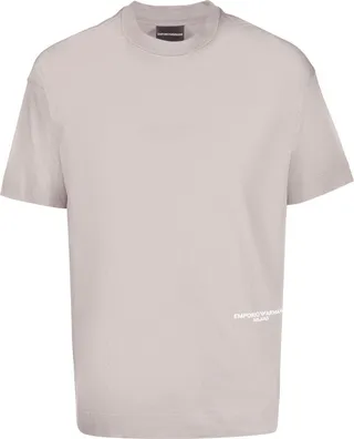 logo-print cotton T-shirt