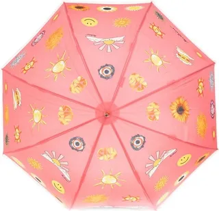 Moschino X Smiley Morif Printed Umbrella