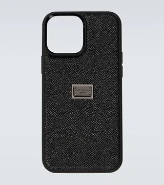 Leather iPhone case