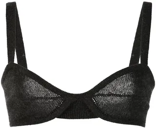 Eda knitted cashmere bralette