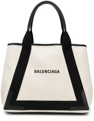 medium Navy Cabas bag