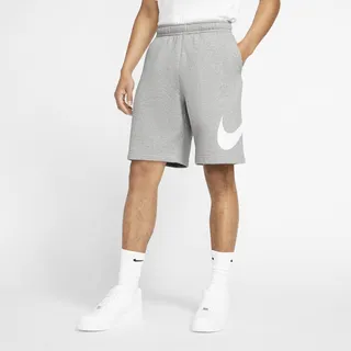 Men's Nike Sportswear Club Graphic Shorts in Grey
