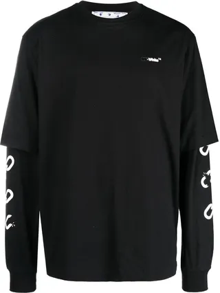 logo-print T-shirt