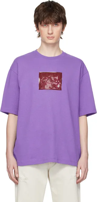 Acne Studios Purple Inflatable T-Shirt