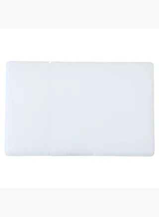 Polypropylene Card Case, Double Storage, 30 Cards Capacity, White