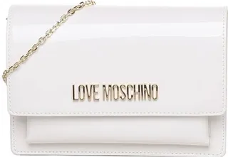 Love Moschino Logo-Lettering Chain-Linked Crossbody Bag
