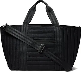 THINK ROYLN Boardwalk Biggie - Large (Deep Water Black Linen) Handbags
