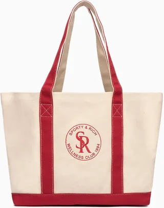 Sporty&rich Two Tone Shopper Bag