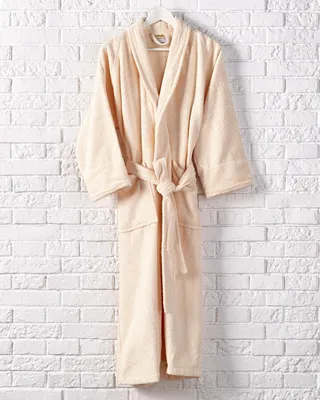 Superior Long-Staple Combed Terry Unisex Adult Bathrobe