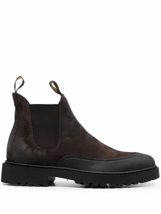 suede Chelsea boots