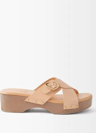 Marilisa Leather Clogs