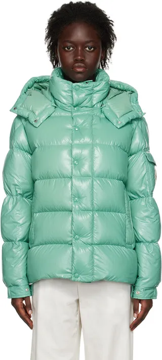 Moncler Green Moncler Maya 70 Down Jacket