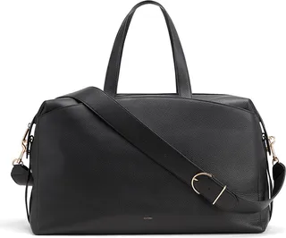 Leather Weekender