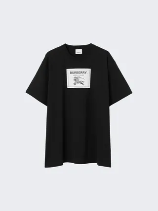 Prorsum Label Cotton T-shirt Black