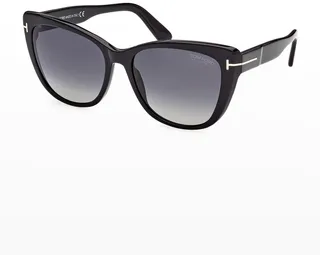 Nora Plastic Cat-Eye Sunglasses